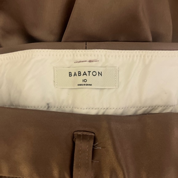 Aritzia Babaton High Waist Satin Pants - Picture 3 of 3